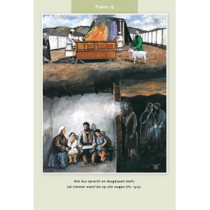 Kaart Psalm 15:5 - Wie dus oprecht 